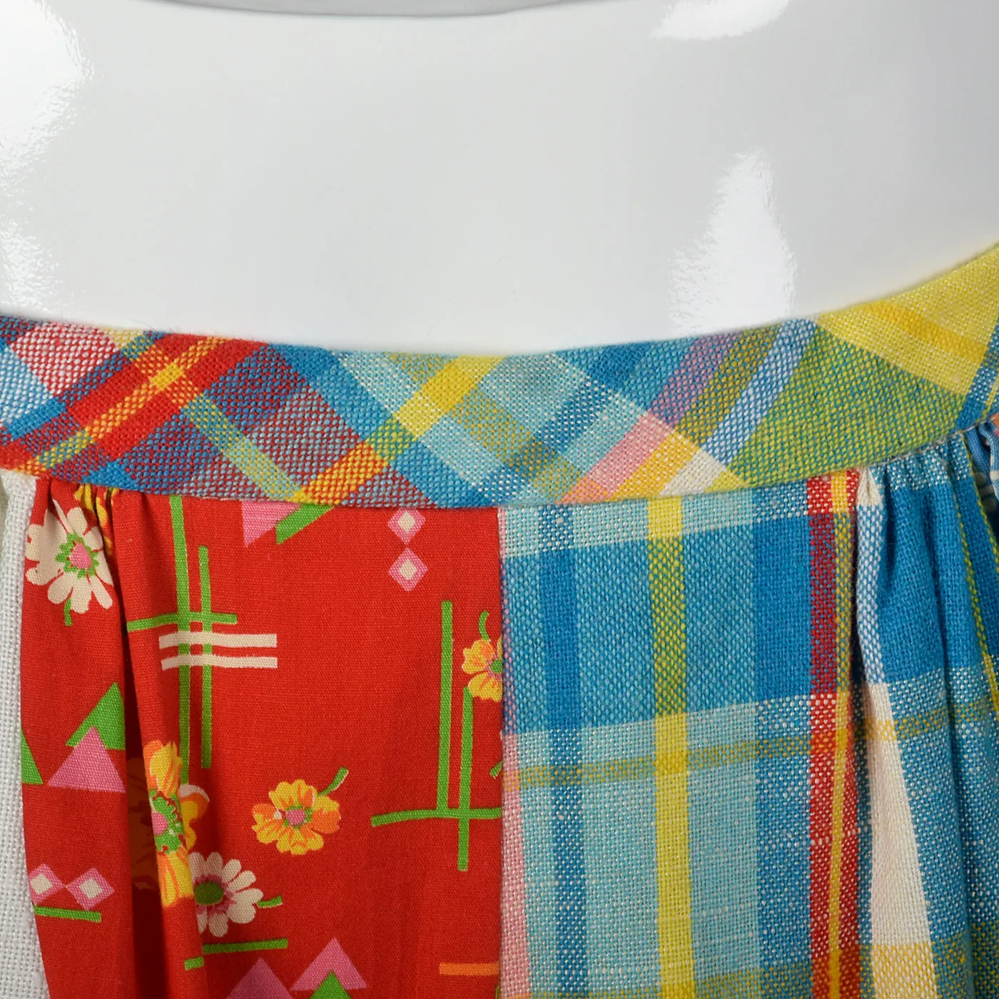 1970s Quilted Maxi Skirt