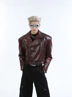 【24s Oct.】Heavy Street Motorcycle Leather Jacket