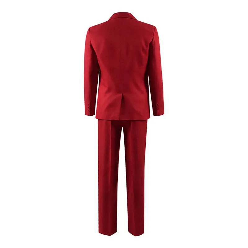 Becostume The Joker Cosplay Costume Joker Red Classic Suit Uniform Halloween Outfit