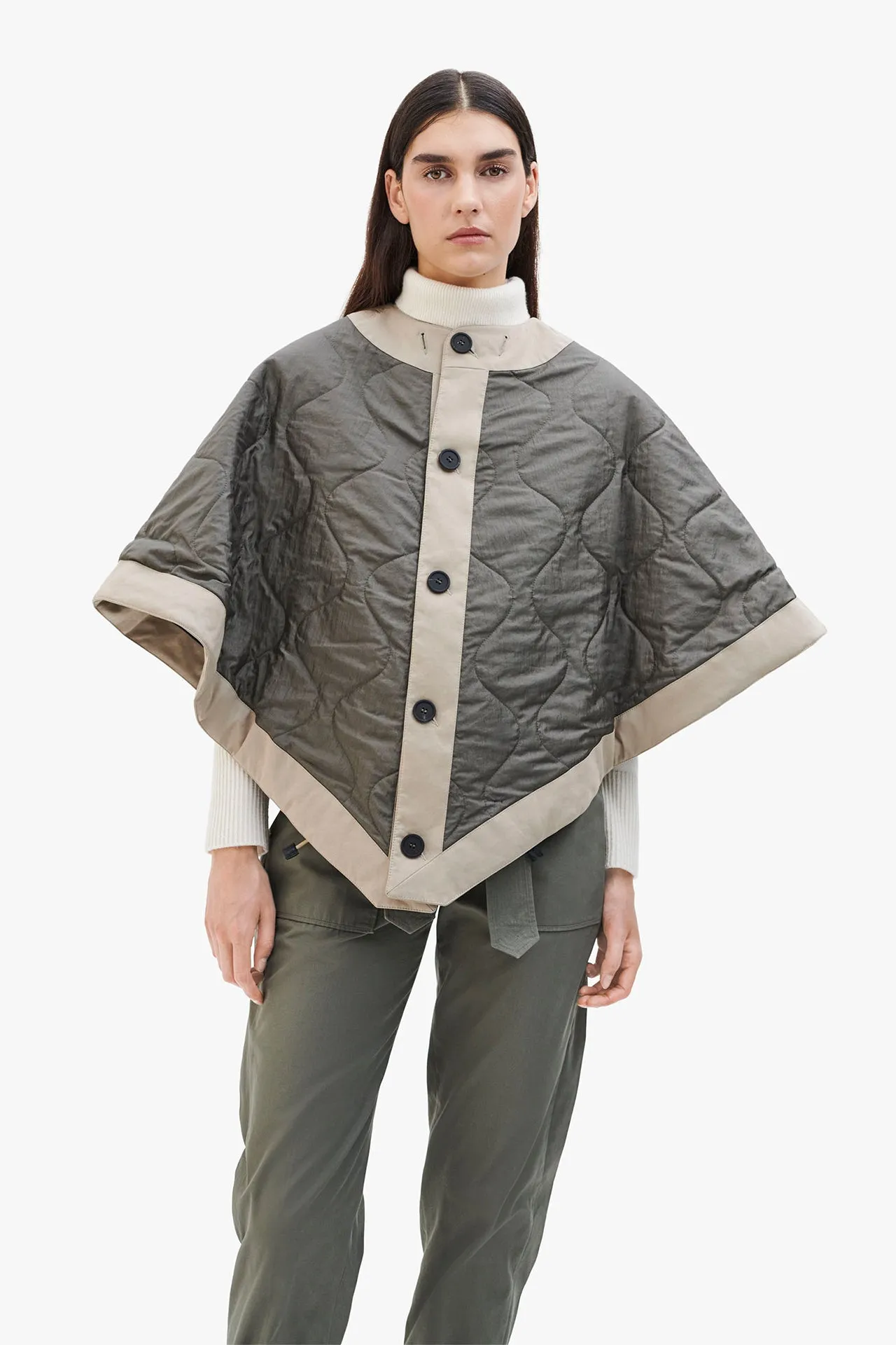Camel Rain Cape