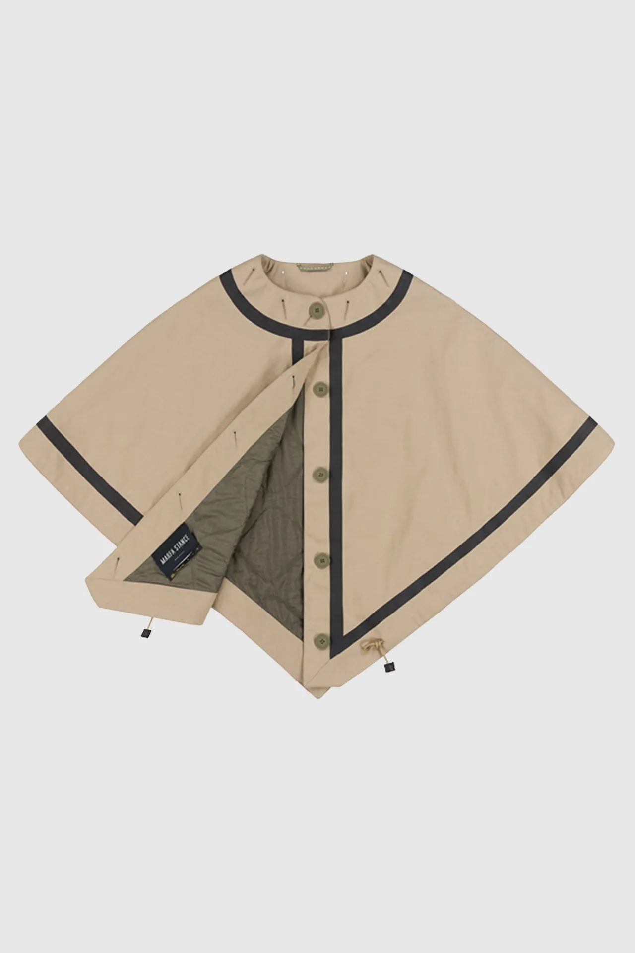 Camel Rain Cape