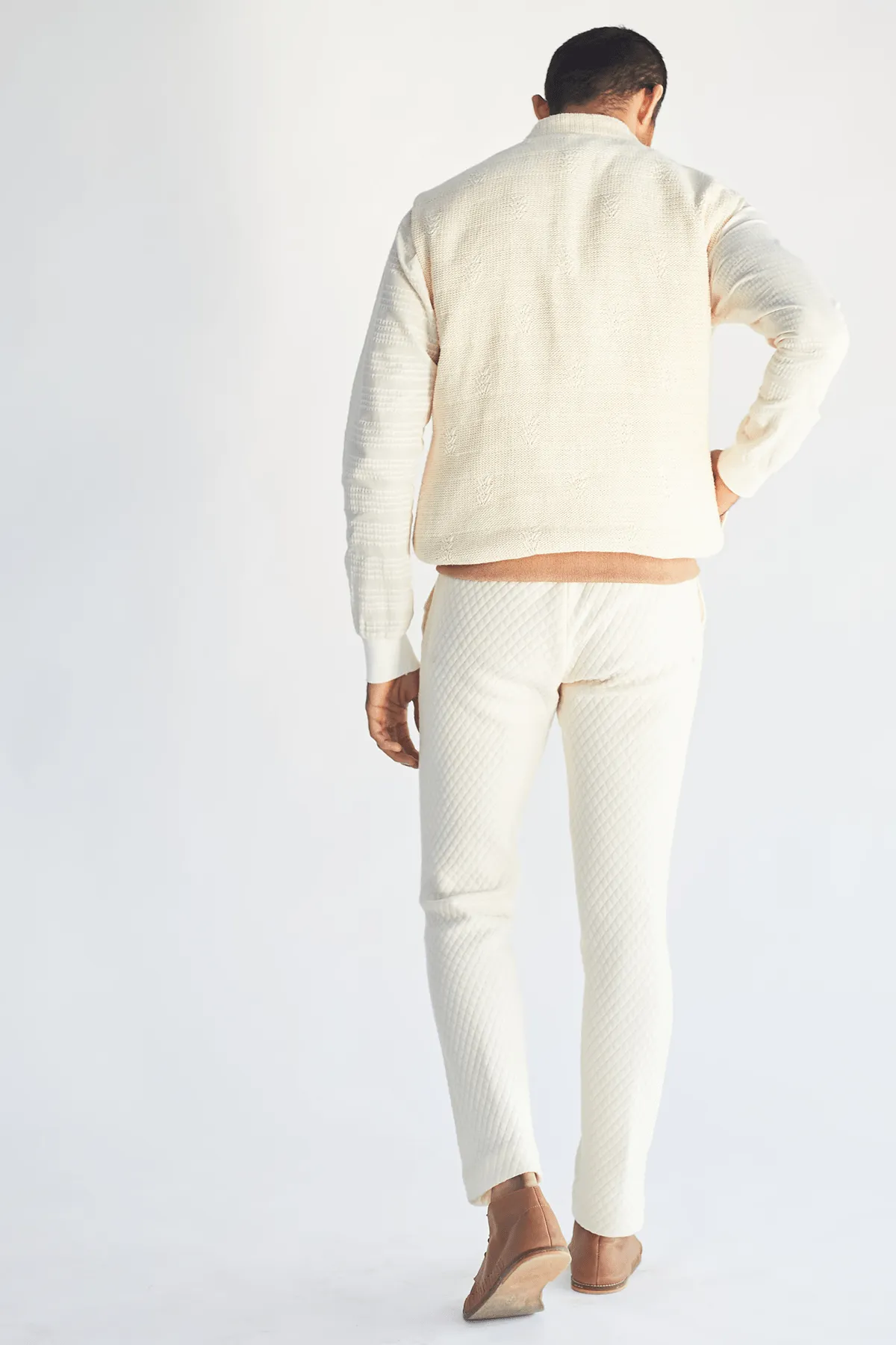Cotton Bandi Jacket with Pullover and Pants