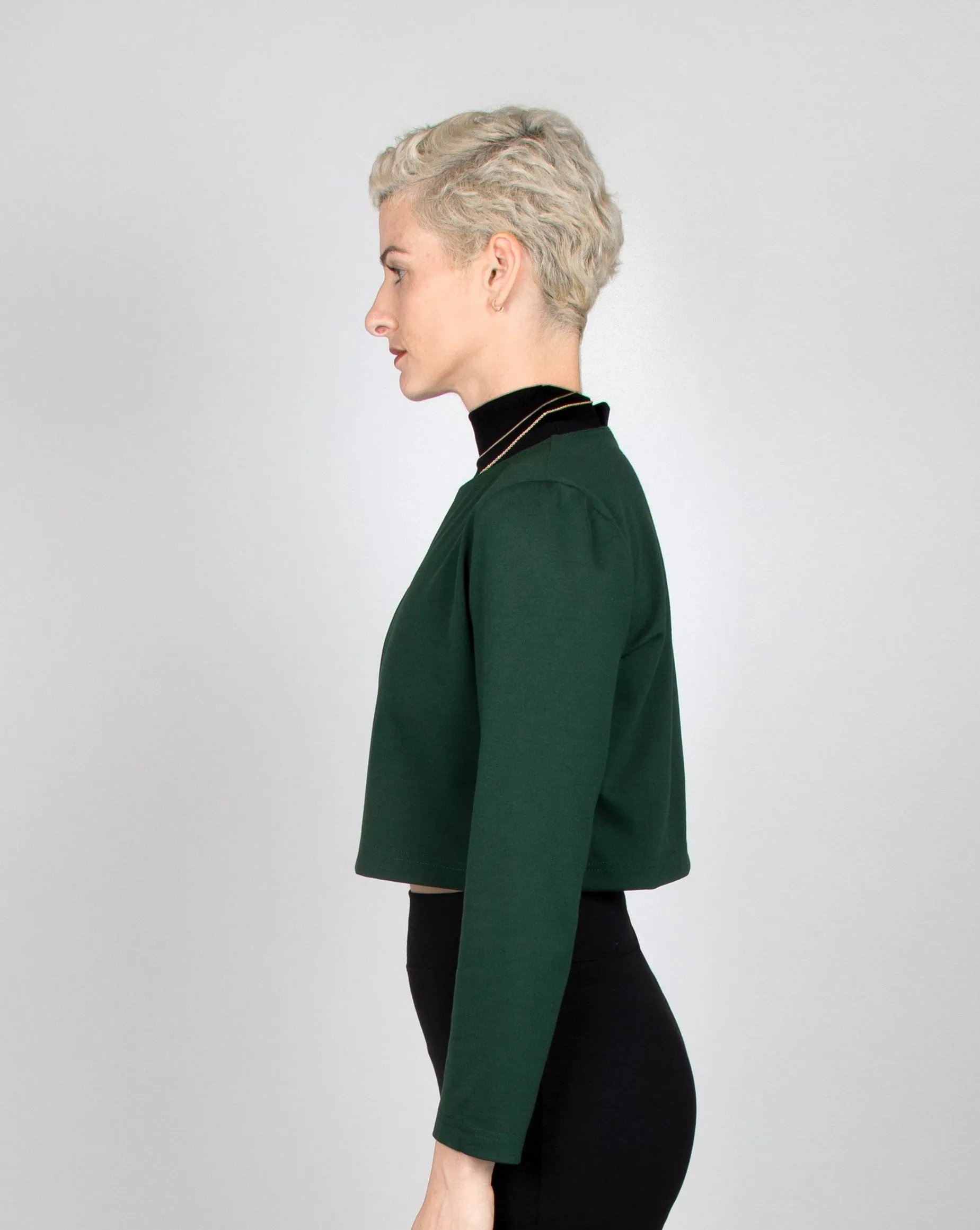 Crop Coat in Forest