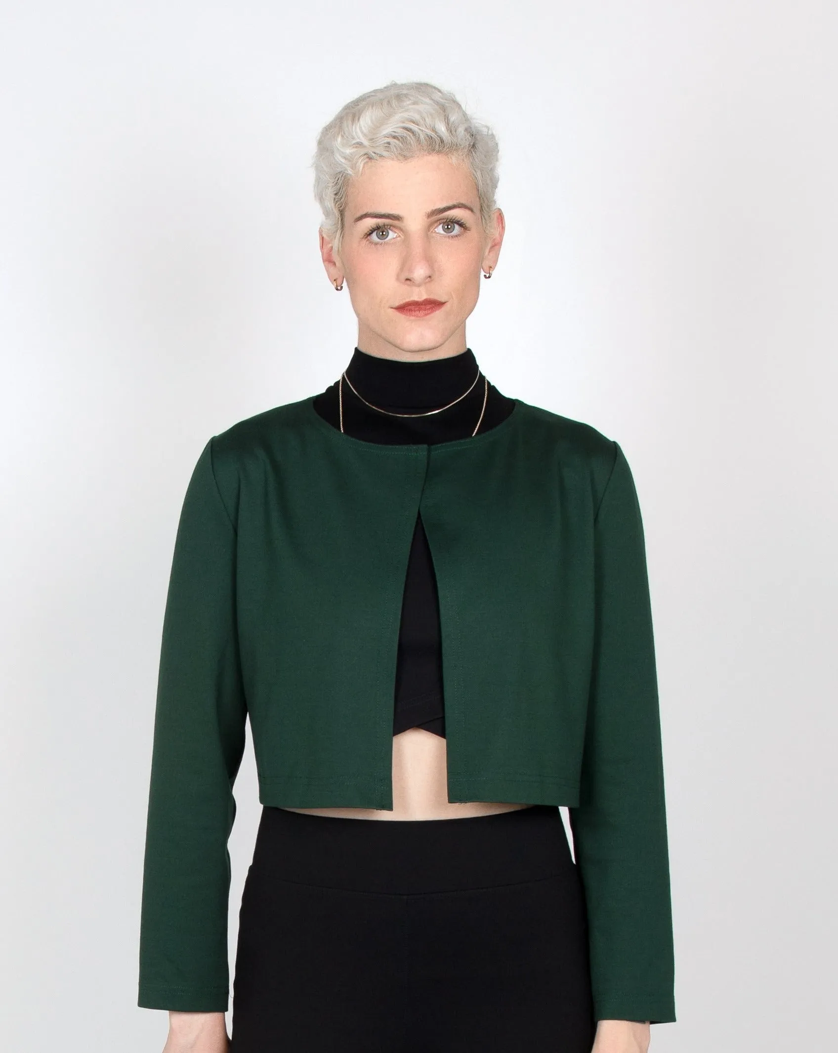 Crop Coat in Forest