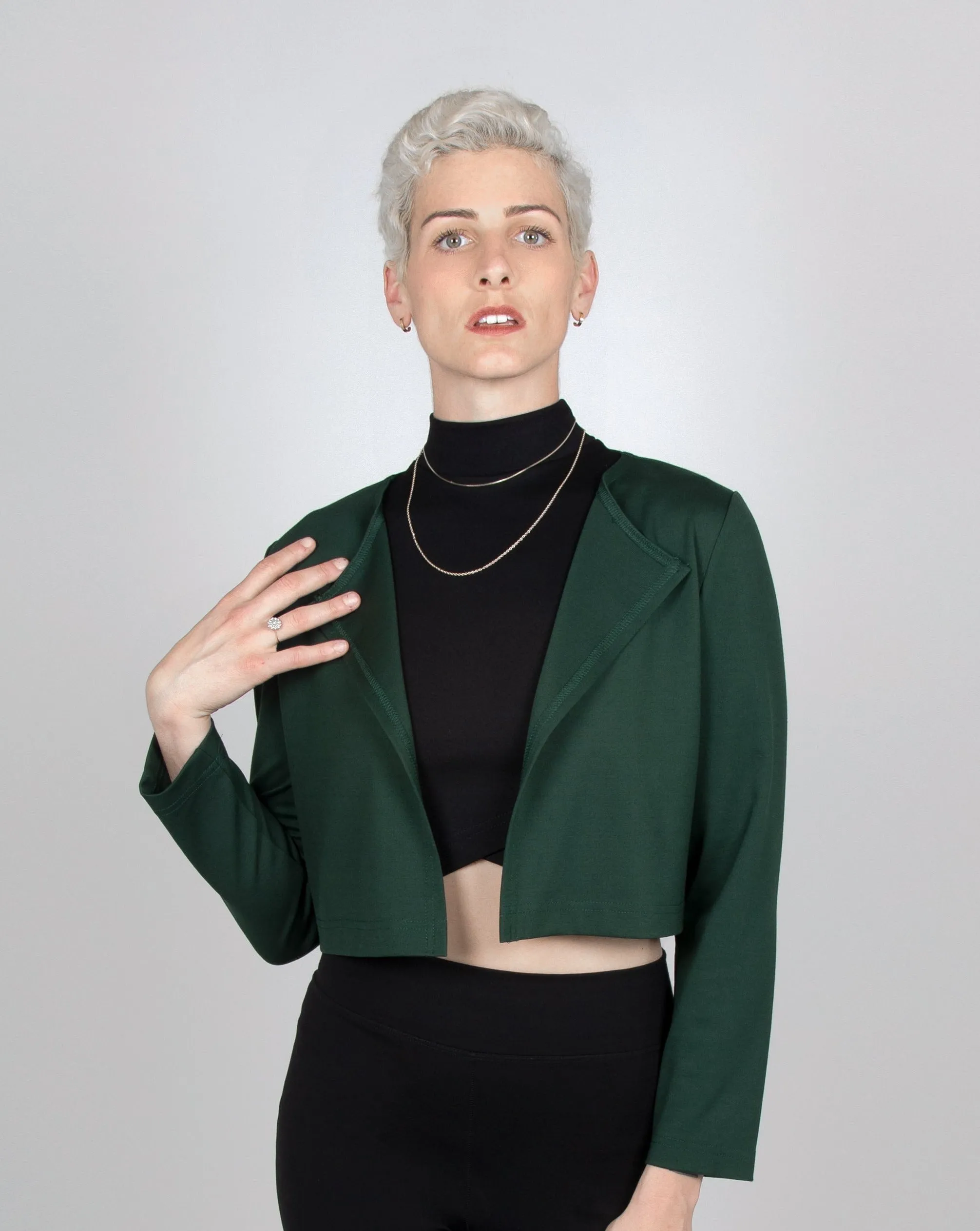 Crop Coat in Forest
