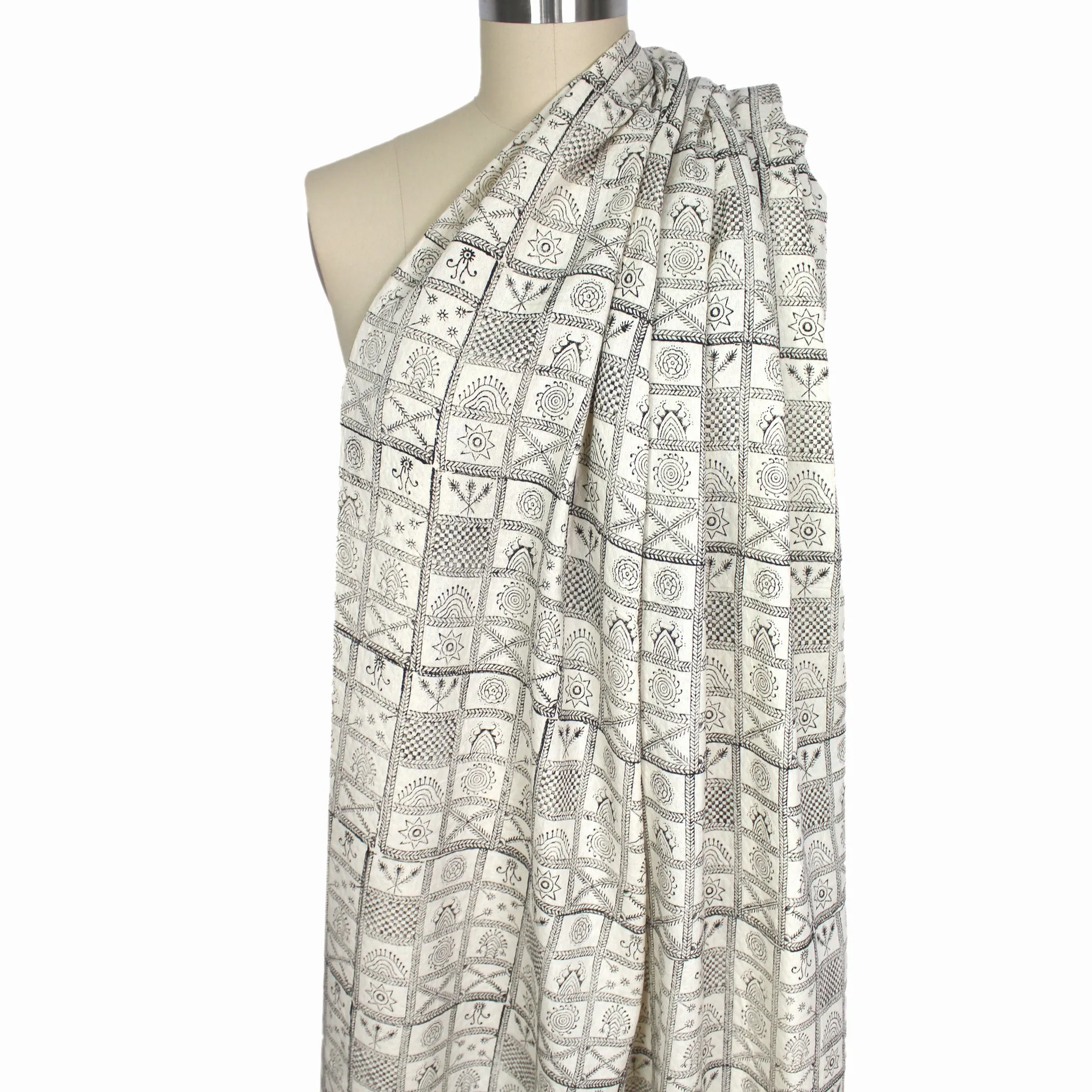 deadstock 'heartland quilt' all-cotton double gauze
