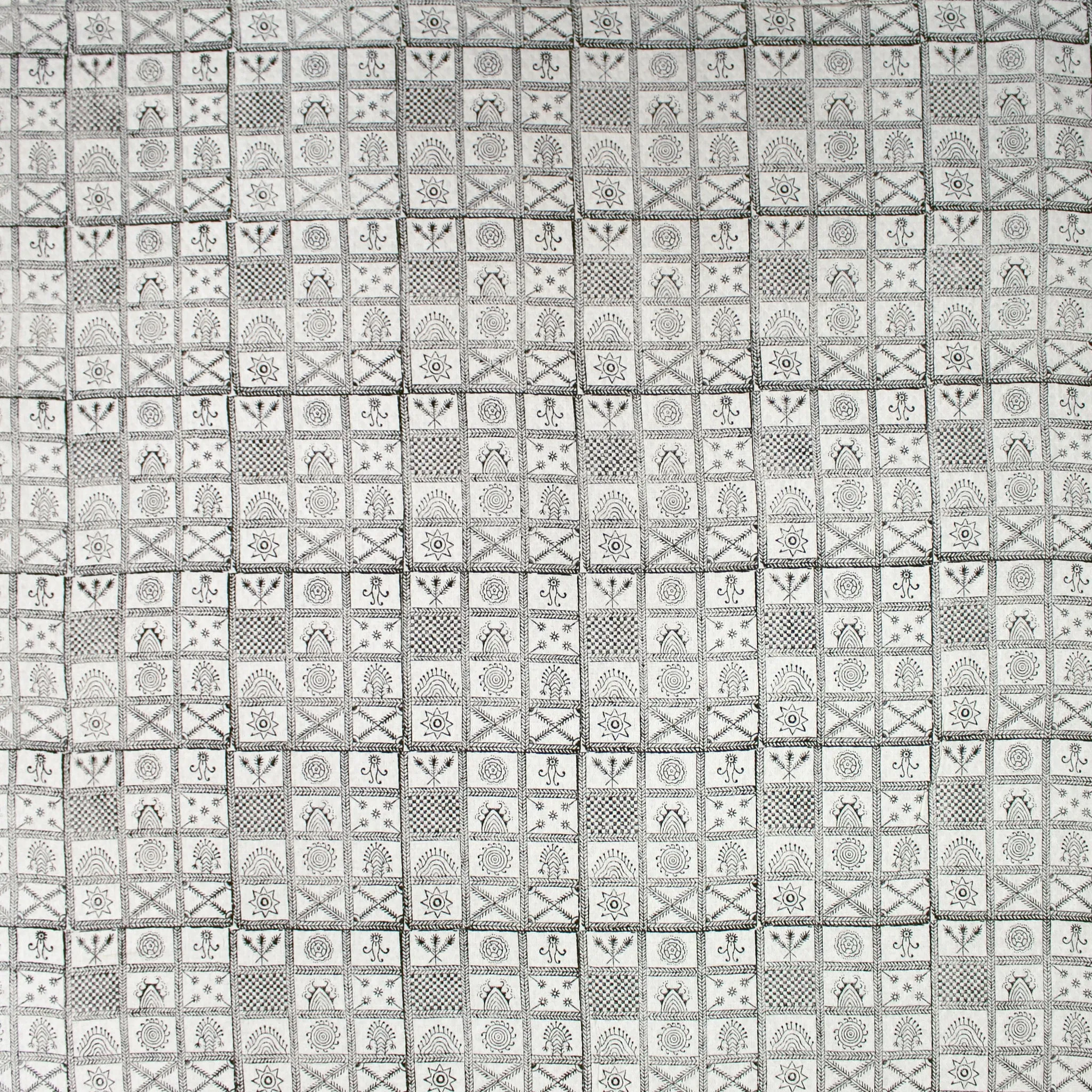 deadstock 'heartland quilt' all-cotton double gauze