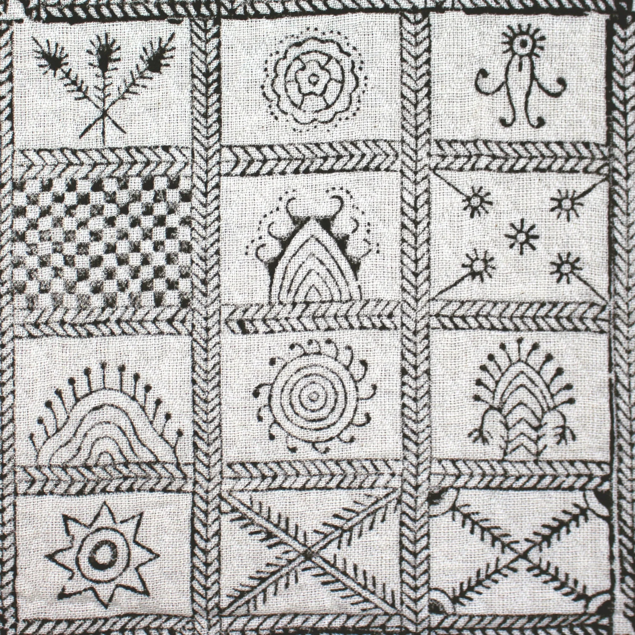 deadstock 'heartland quilt' all-cotton double gauze