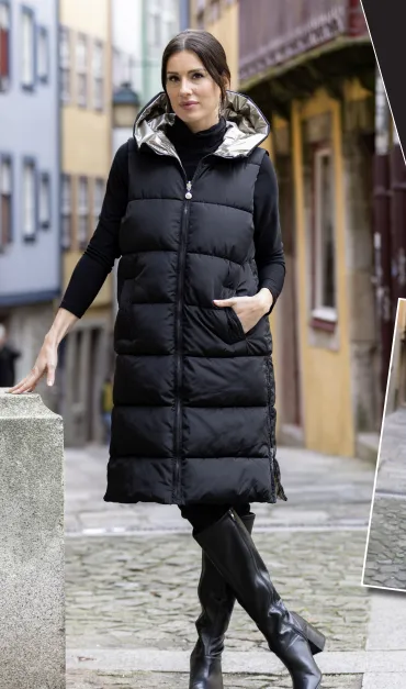 Frank Lyman Reversible Body Warmer Style 233899U