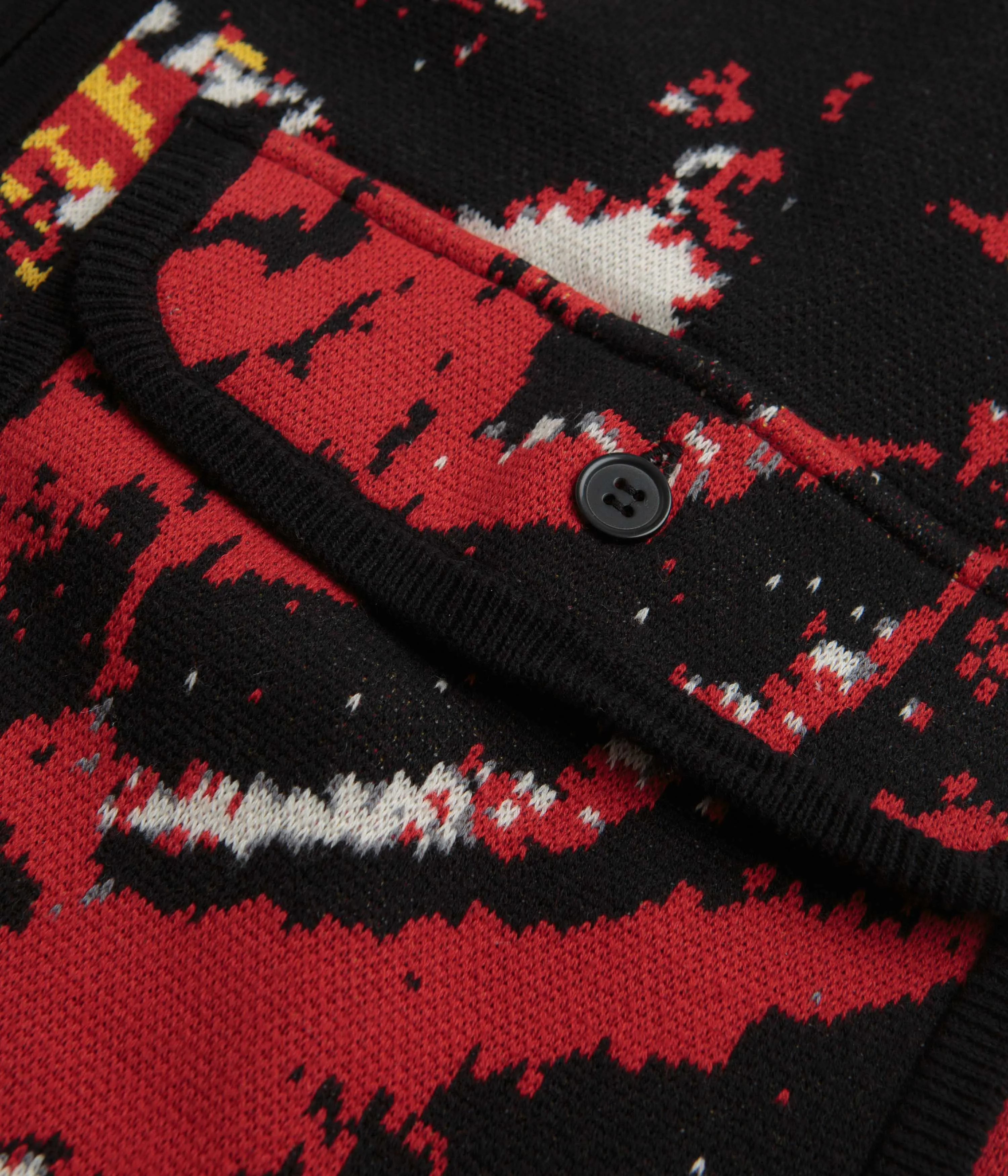 Fucking Awesome Better Half Knitted Utility Vest - AOP