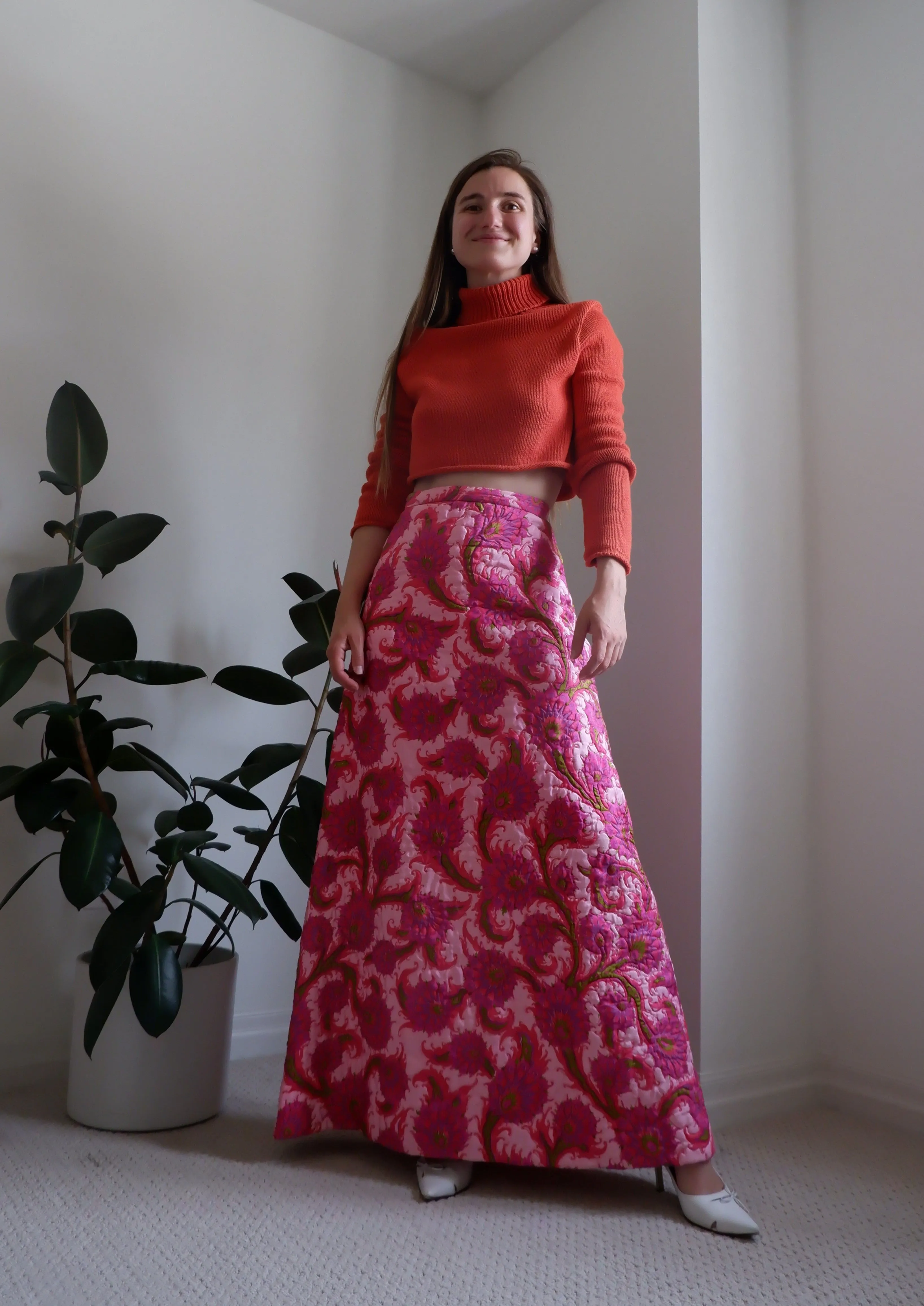 Handmade Quilted Maxi Skirt - 6