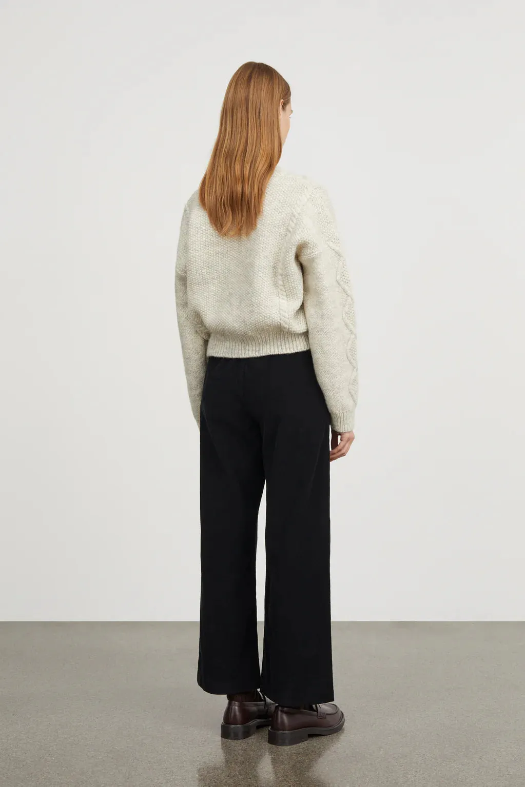 Jasmine Trousers | Black Cord
