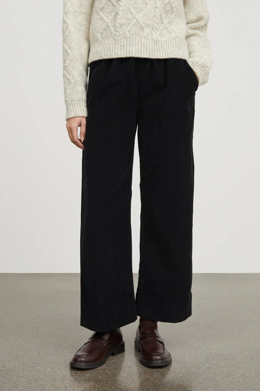 Jasmine Trousers | Black Cord