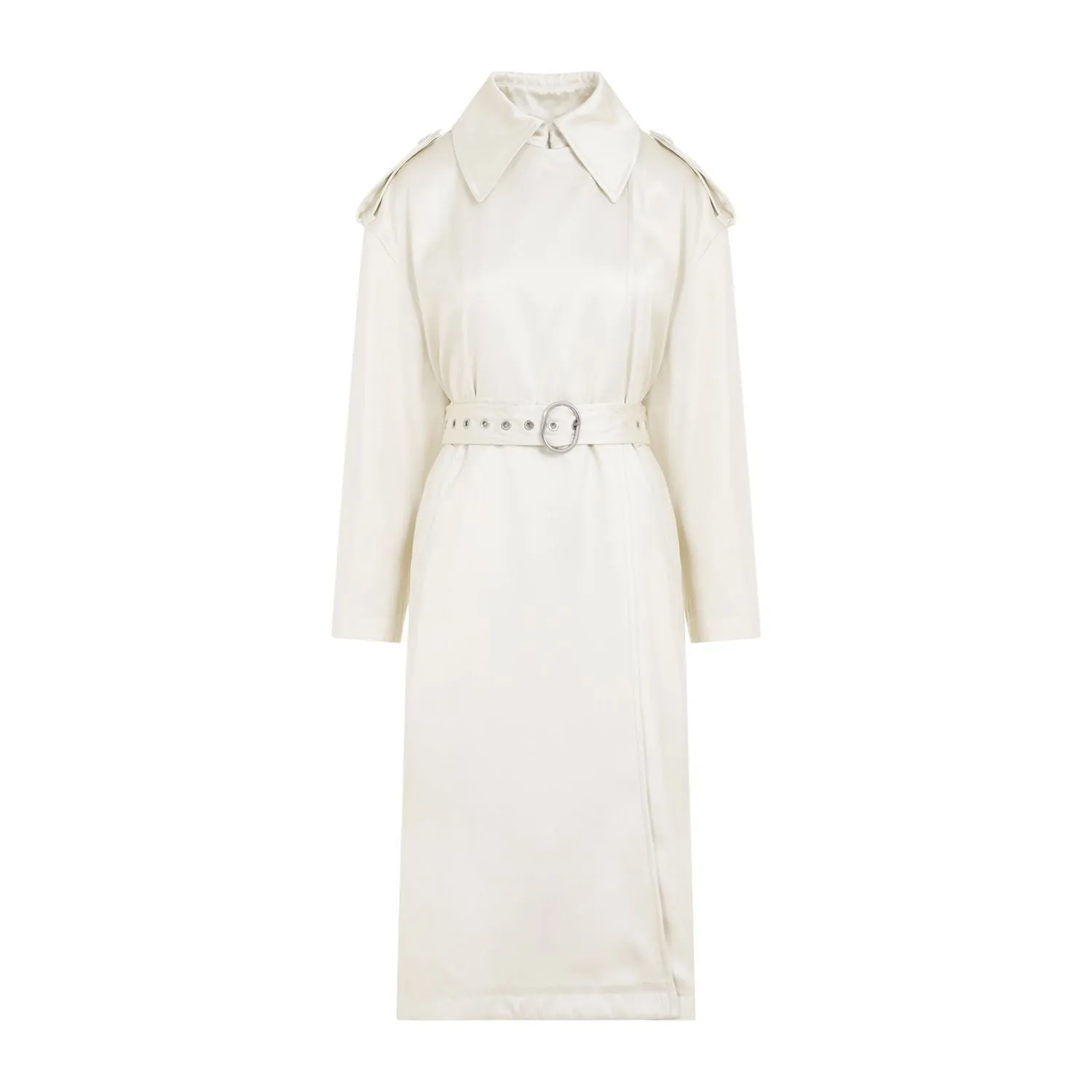JIL SANDER 24SS Women's Outer Shirt Collar Coat - Premium Fashion