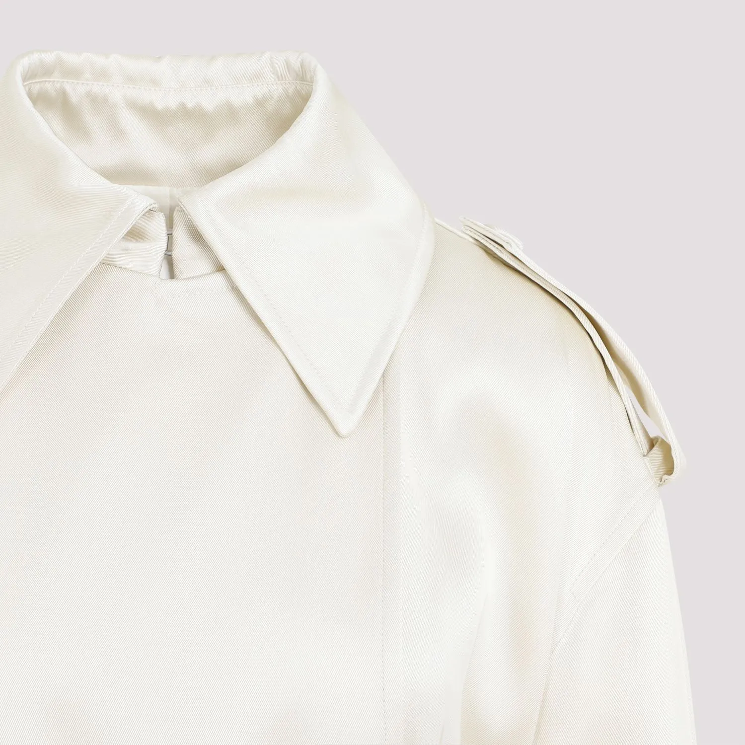 JIL SANDER 24SS Women's Outer Shirt Collar Coat - Premium Fashion