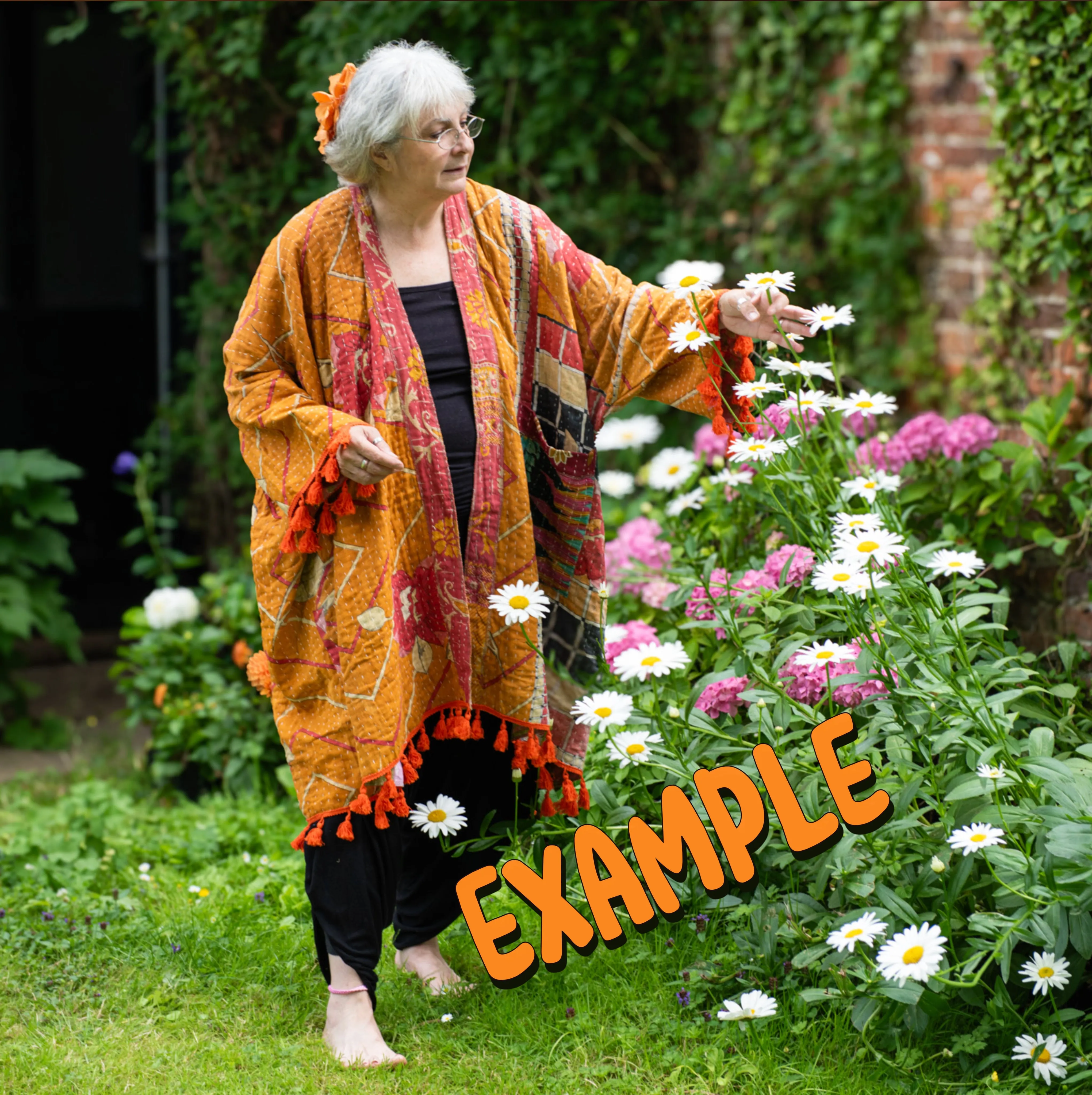 KANTHA GODDESS KIMONO | COAT (663OF)