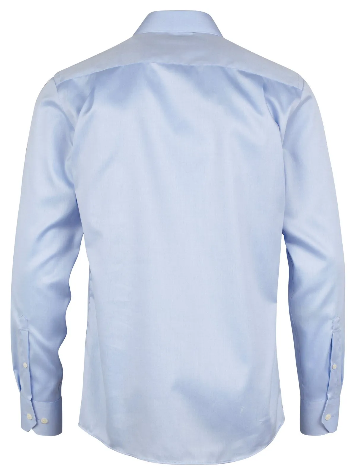 Lindbergh Plain Fine Twill Non Iron Stain Resistant Shirt | Light Blue