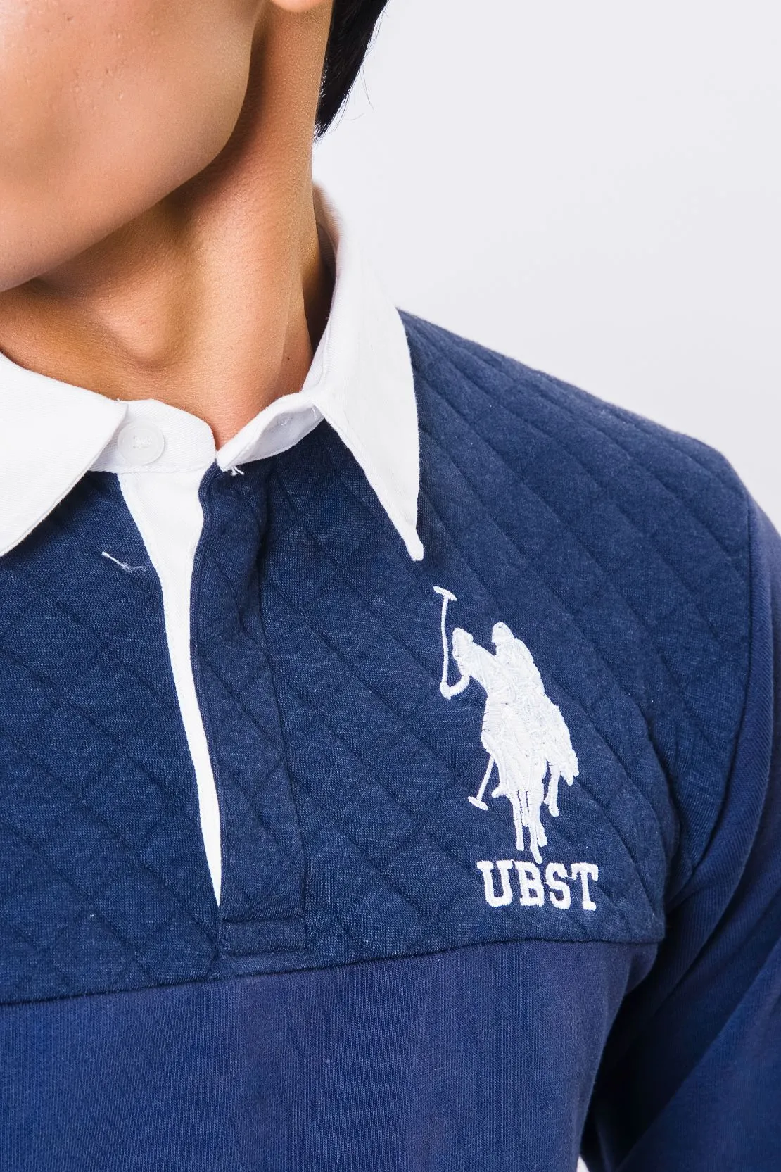 Men Polo Graphic Sweater