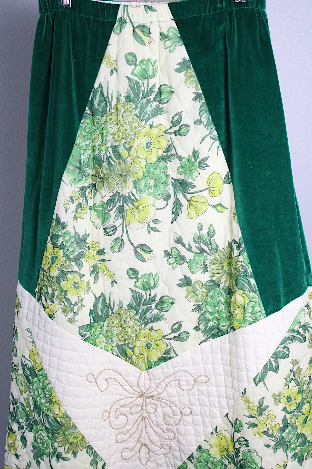 Patchwork Maxi Skirt