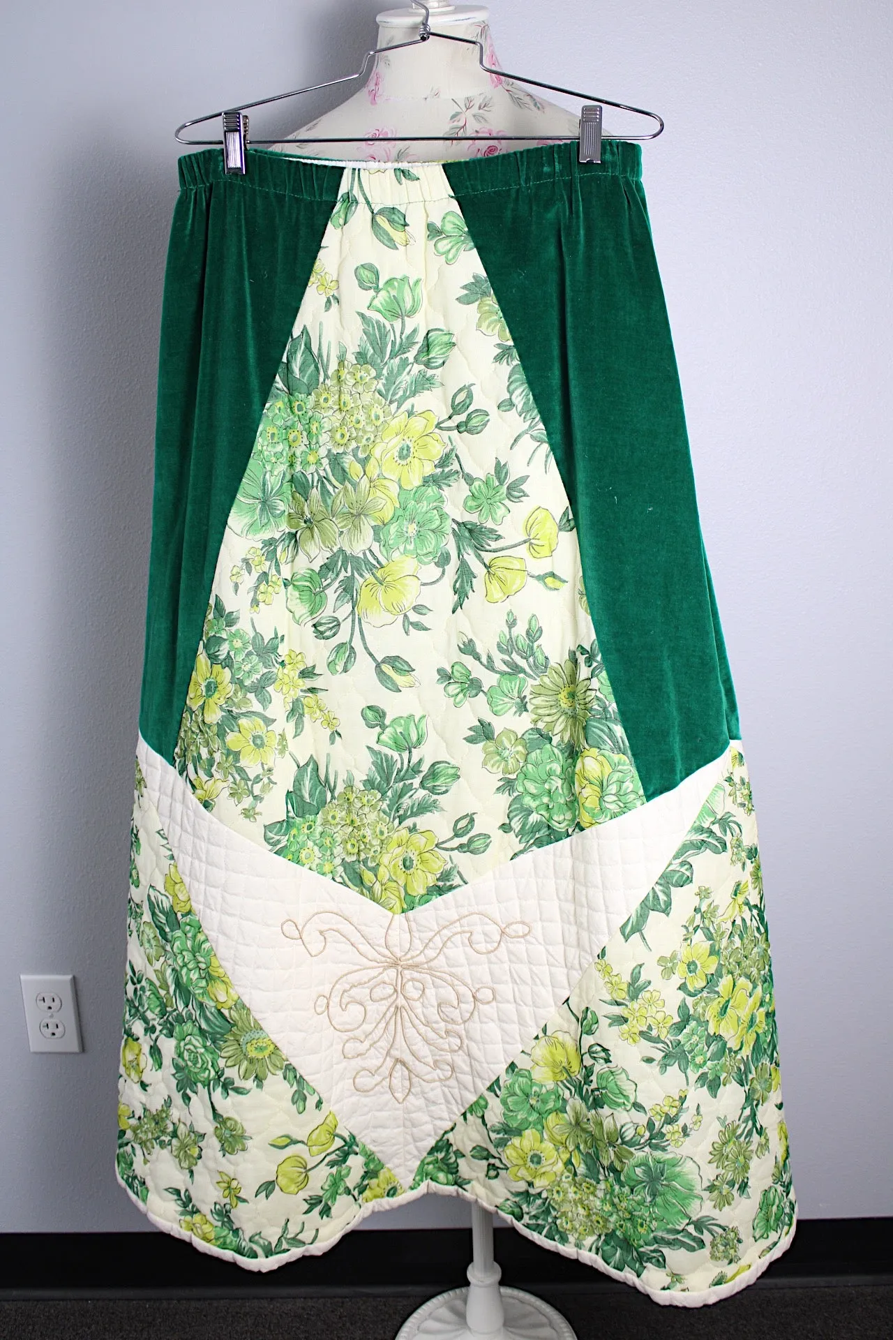 Patchwork Maxi Skirt