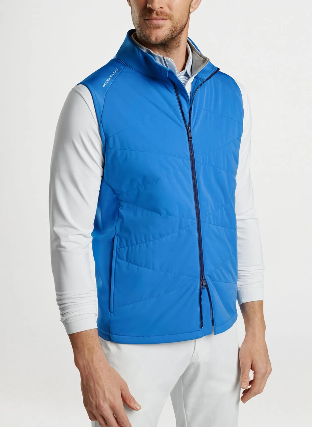 Peter Millar Fuze Hyred Vest - Cape Blue