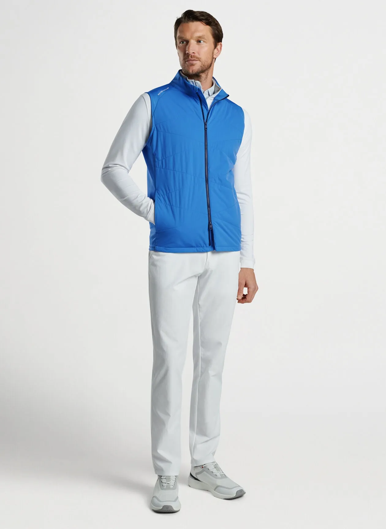 Peter Millar Fuze Hyred Vest - Cape Blue