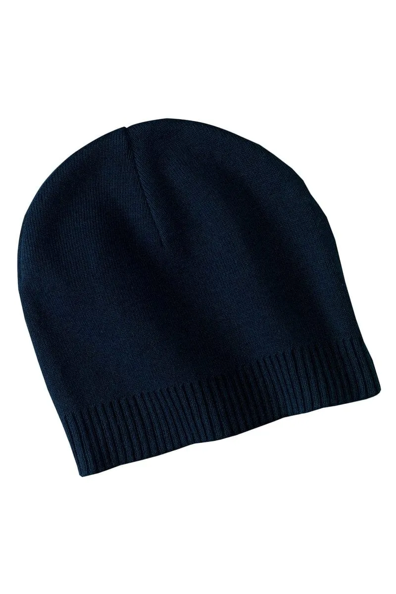 Port Authority®  100% Cotton Beanie.  CP95