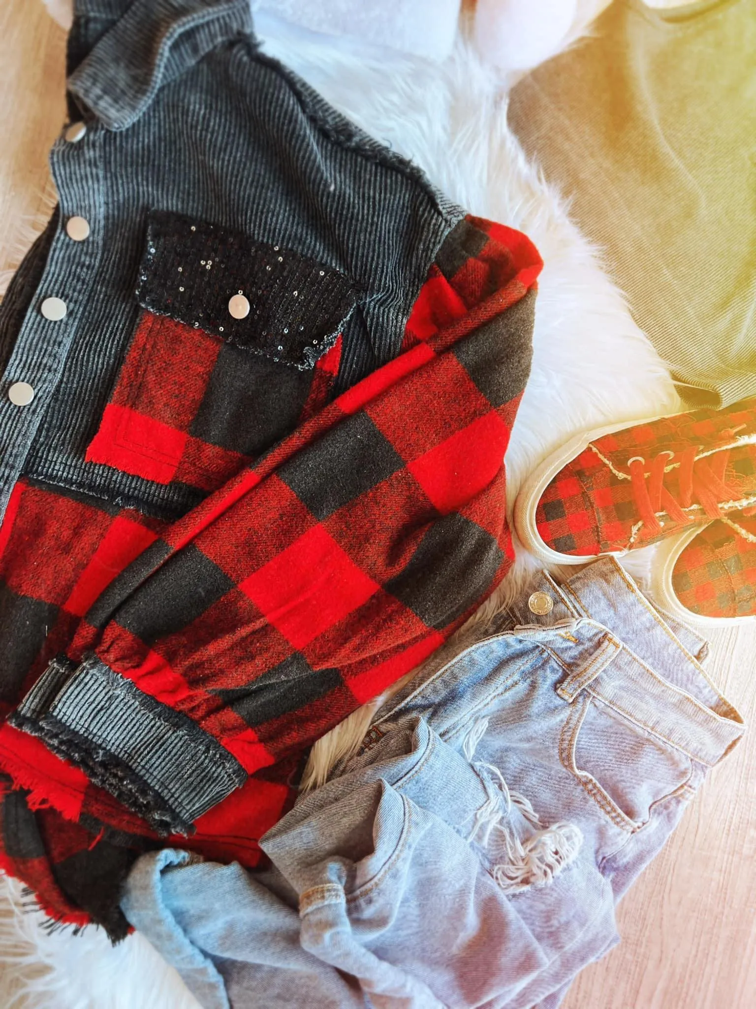 PREORDER: Closes 8/29 Layla Plaid Shacket
