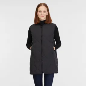 Ragwear Giuseppa Vest Jacket | Black