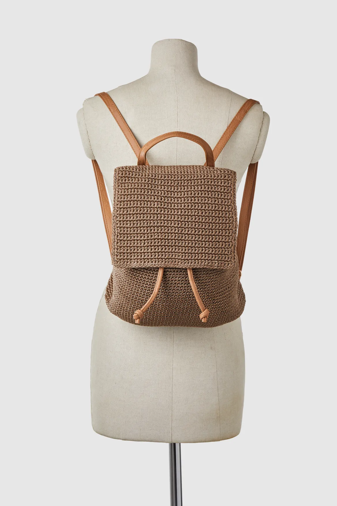 Rayon Crochet Backpack