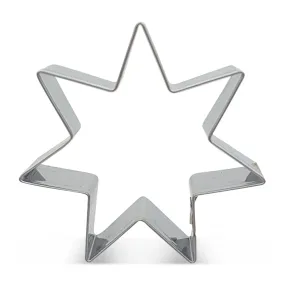 Star Cookie Cutter with 7 Points 6cm