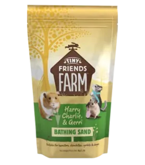 Supreme Petfoods Tiny Friends Farm Charlie, Harry & Gerri Bathing Sand (2.2 lb)