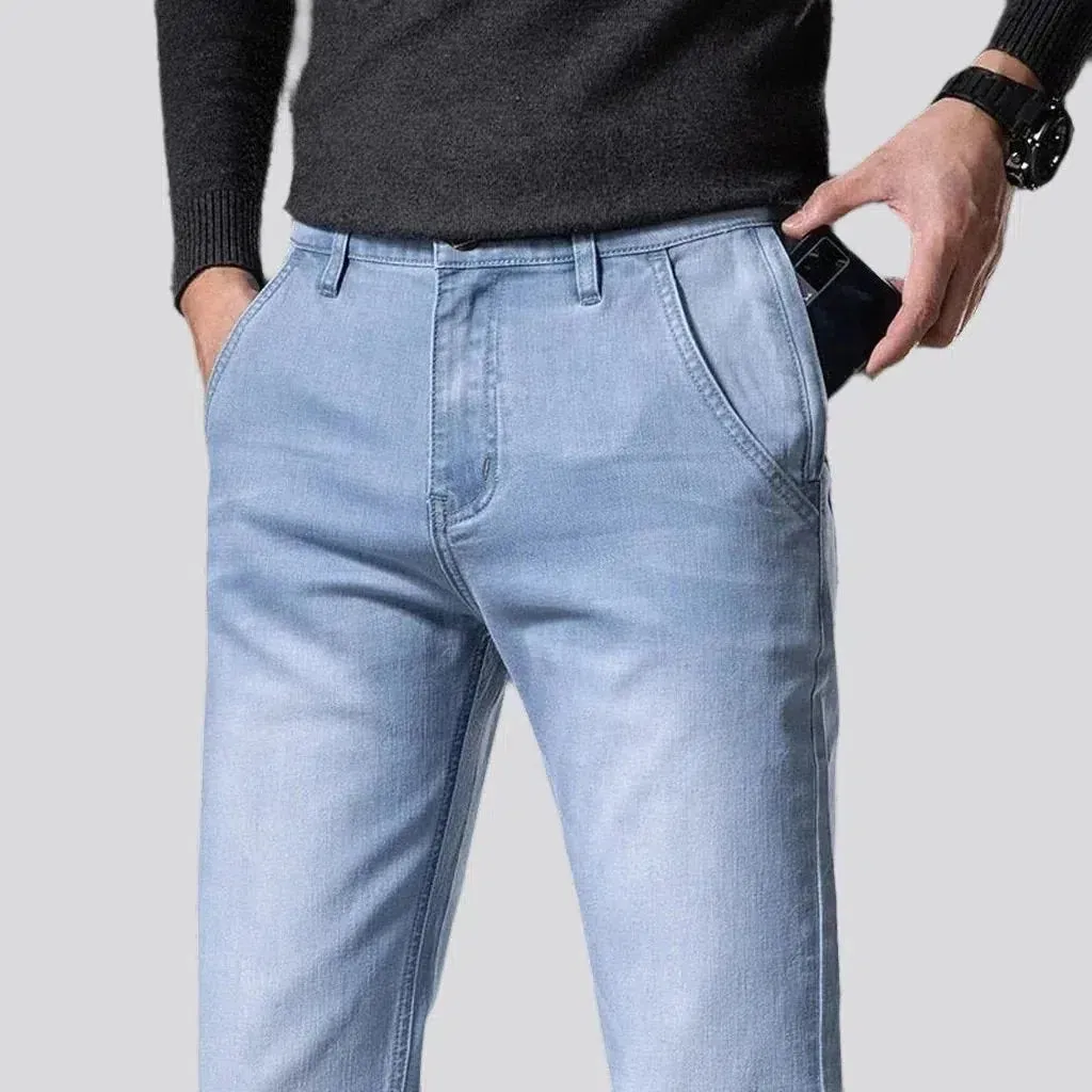 Tapered men's jeans