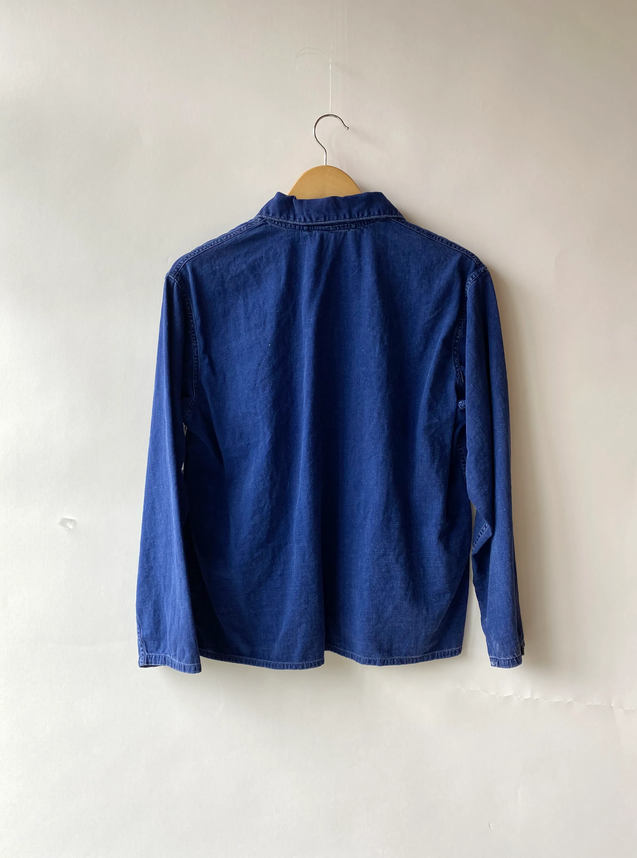 Vintage European Workwear Chore Jacket - Indigo