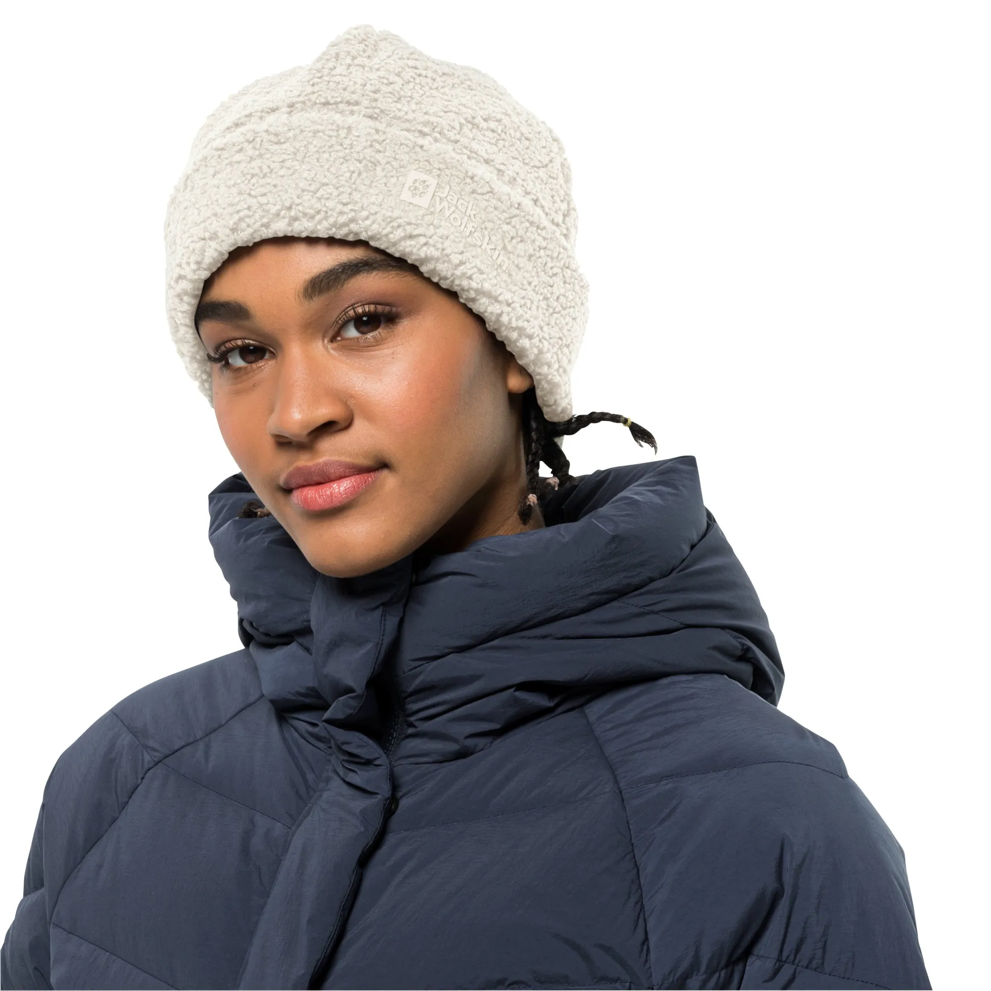 Women's High Curl Beanie